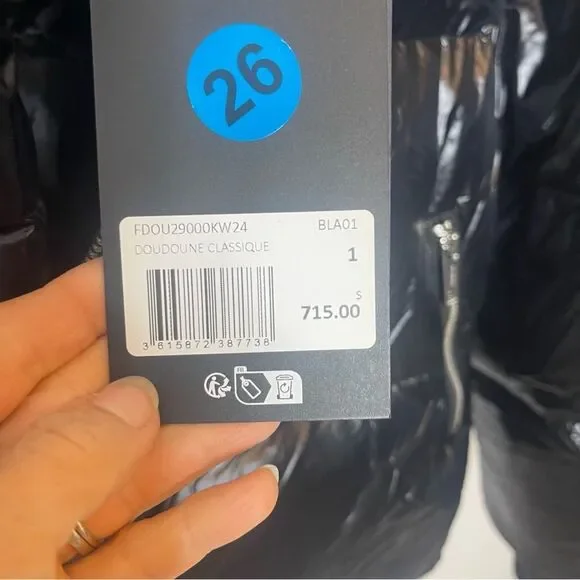 $715 The Kooples Detachable-Sleeve Hooded Padded Shell-Down Jacket Puffer NWT Sm - Picture 13 of 13